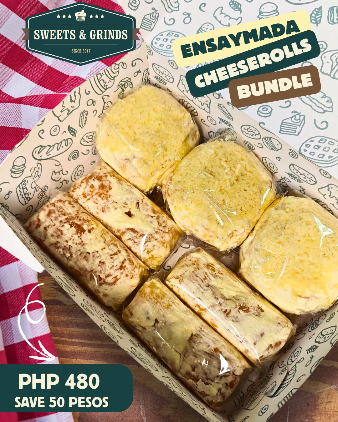 Ensaymada Cheeseroll Bundle