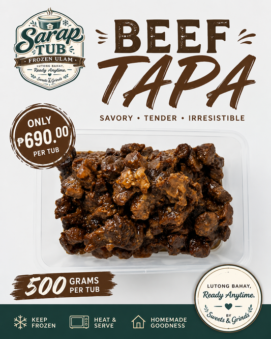 [FROZEN] Beef Tapa - Ready-to-Heat